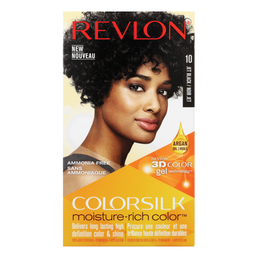 Revlon ColorSilk Jet Black Moisture-Rich Hair Colour