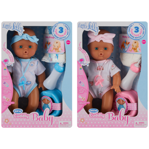 Cuddly Baby Little Lolly Talking Doll Set 4 Piece