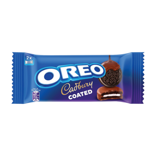 Cadbury Oreo Chocolate Covered Biscuit 34g