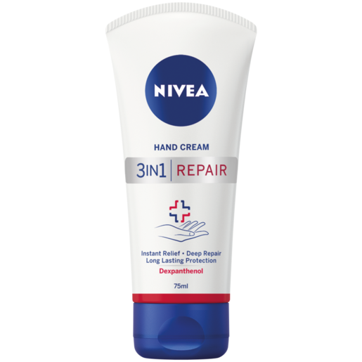 NIVEA 3-in-1 Repair Hand Cream 75ml