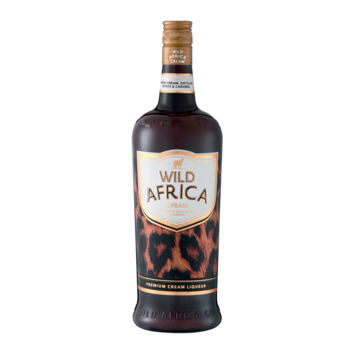 Wild Africa Cream Premium Liqueur Bottle 1L