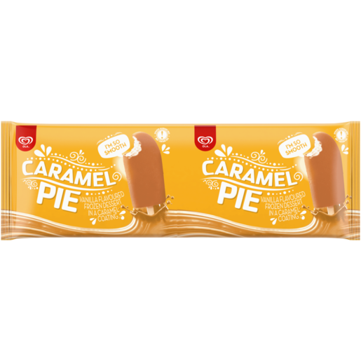 Ola Caramel Pie Vanilla Flavoured Frozen Dessert With Caramel Coating 70ml