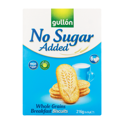 Gullón No Sugar Added Whole Grain Breakfast Biscuits 216g