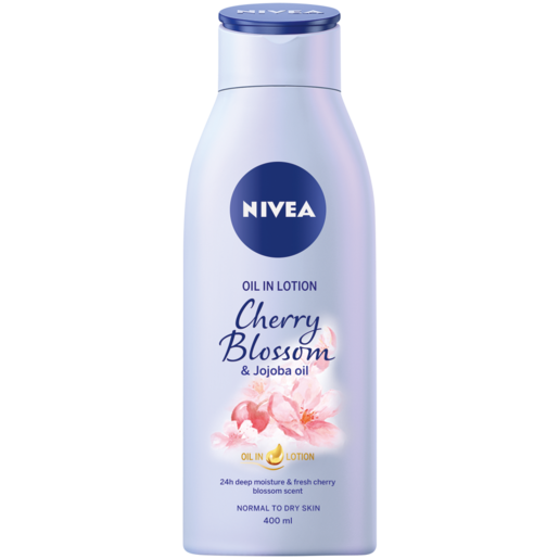 NIVEA Cherry Blossom & Jojoba Oil Body Lotion 400ml