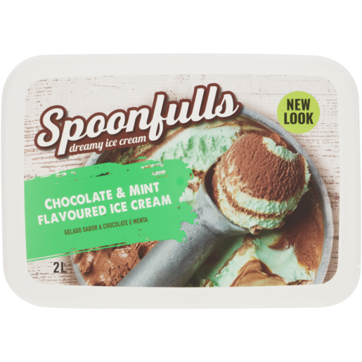 Spoonfulls Mint & Chocolate Ice Cream 2L