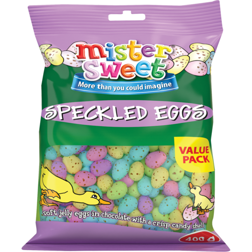 Mister Sweet Speckled Eggs 400g Soft Sweets Chocolates Sweets Food Cupboard Food Checkers Za