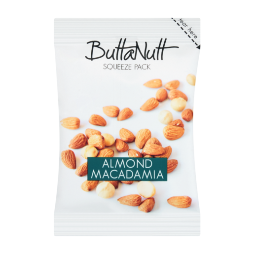 ButtaNutt Almond Macadamia Butter Squeeze Pack 32g