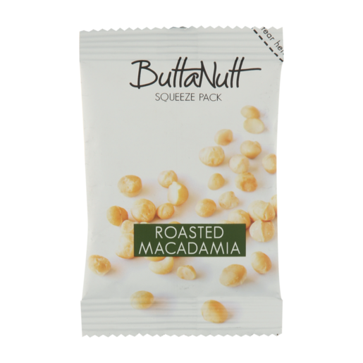 ButtaNutt Roasted Macadamia Butter Squeeze Pack 32g