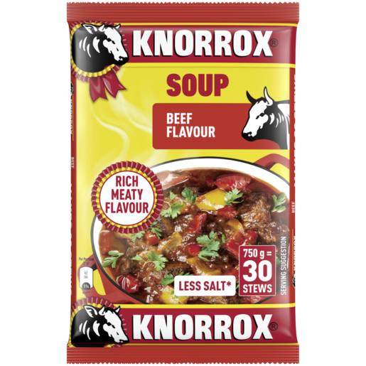 Knorrox Beef Flavoured Thickening Soup 750g