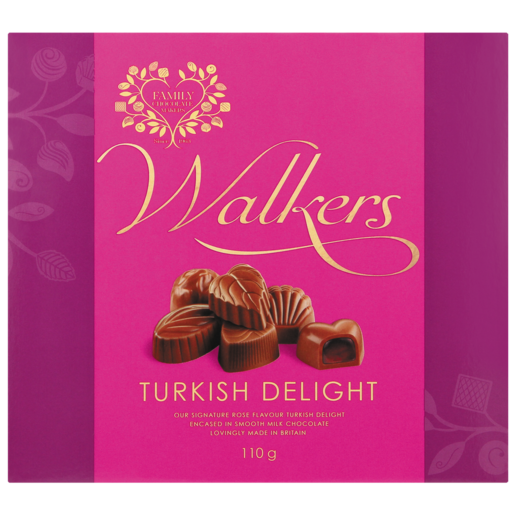 Walkers Turkish Delight Chocolates Box 110g