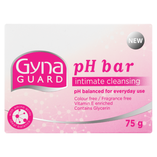 GynaGuard pH Bar Intimate Cleansing 75g