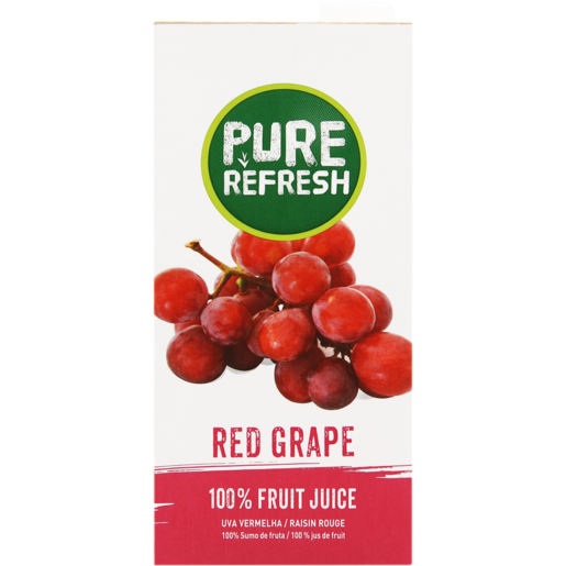 Pure Refresh UHT 100% Pure Red Grape Juice 1L