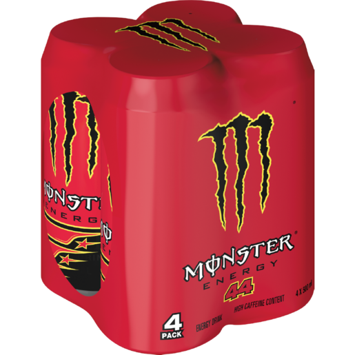 Monster LH44 Energy Drink Cans 4 x 500ml