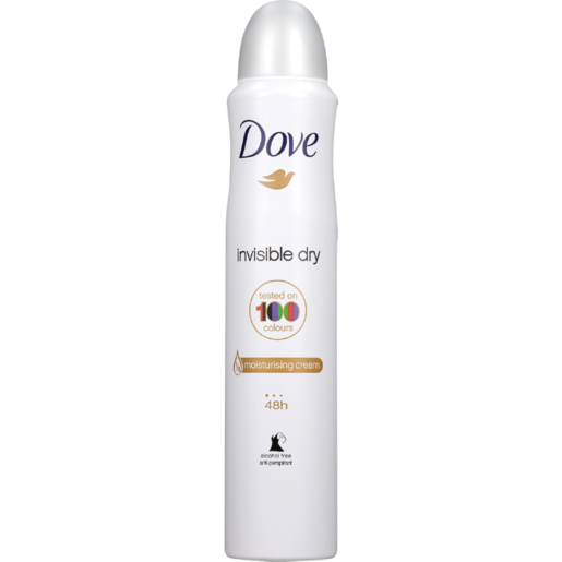 Dove Invisible Dry Ladies Body Spray Anti-Perspirant 200ml