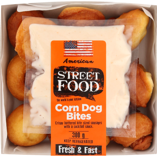 American Street Food Corn Dog Bites 300g
