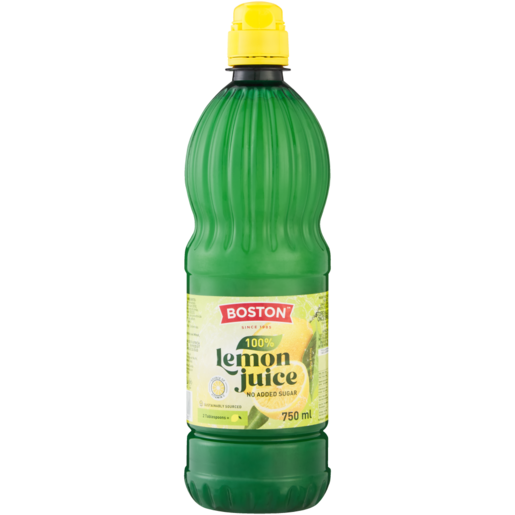 Boston Lemon Juice Bottle 750ml