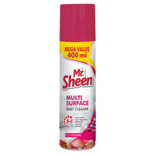 Mr. Sheen Potpurri Scented Multi Surface Spray 400ml