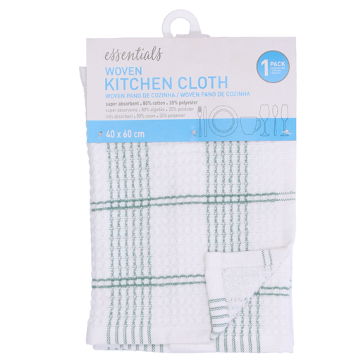 Essentials Woven Kitchen Cloth 40cm x 70cm