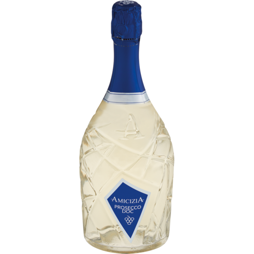 Amicizia Prosecco Doc White Sparkling White Wine Bottle 750ml