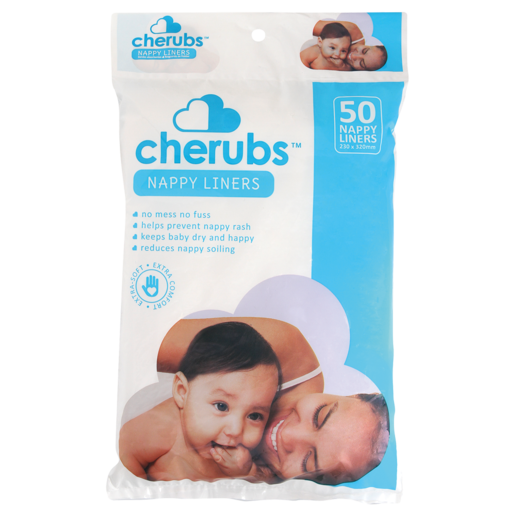 Cherubs Nappy Liners 50 Pack