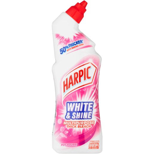 Harpic White & Shine Potpourri Thick Bleach 750ml