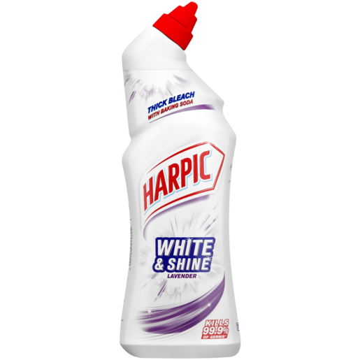 Harpic White & Shine Lavender Thick Bleach 750ml
