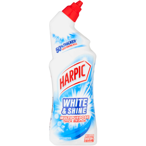 Harpic White & Shine Original Thick Bleach 750ml