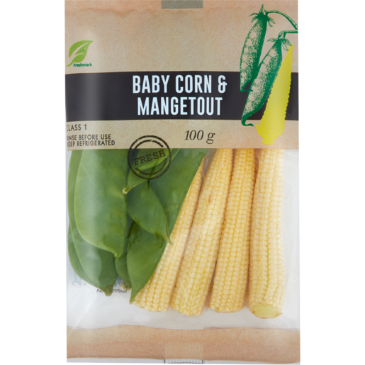  Baby Corn & Mangetout Bag 100g
