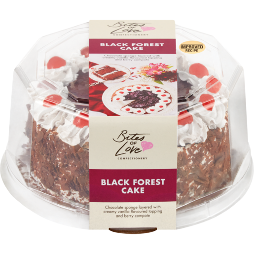 Bites Of Love Black Forest Cake 900g