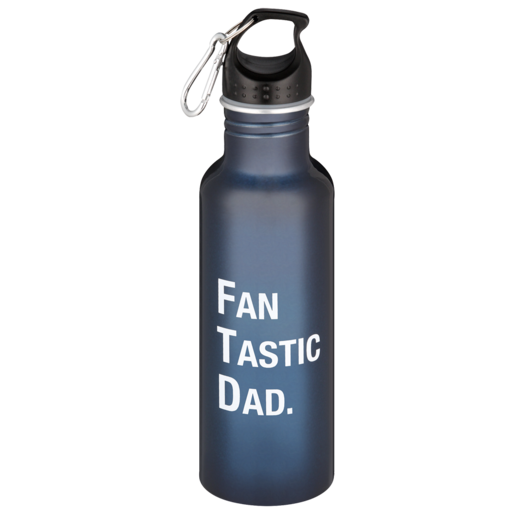 Dad Themed Aluminium Drinking Bottle 750ml (Assorted Item - Supplied at Random)