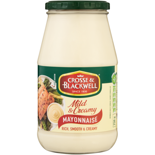 Crosse & Blackwell Mild & Creamy Mayonnaise Jar 750g
