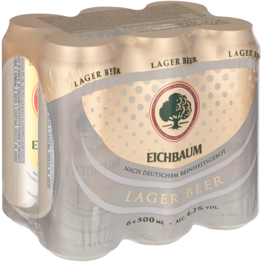 Eichbaum Lager Beer Cans 6 x 500ml