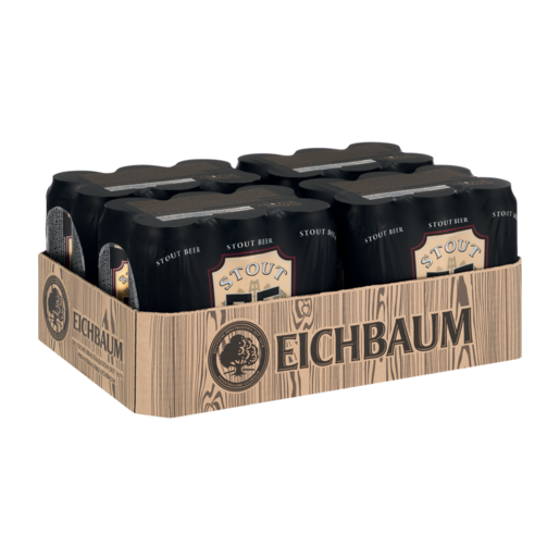 Eichbaum Stout Beer Cans 24 x 500ml