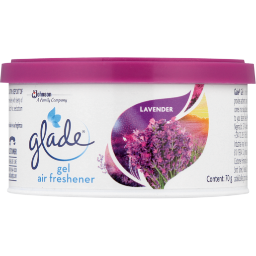 Glade Lavender Scented Gel Air Freshener 70g