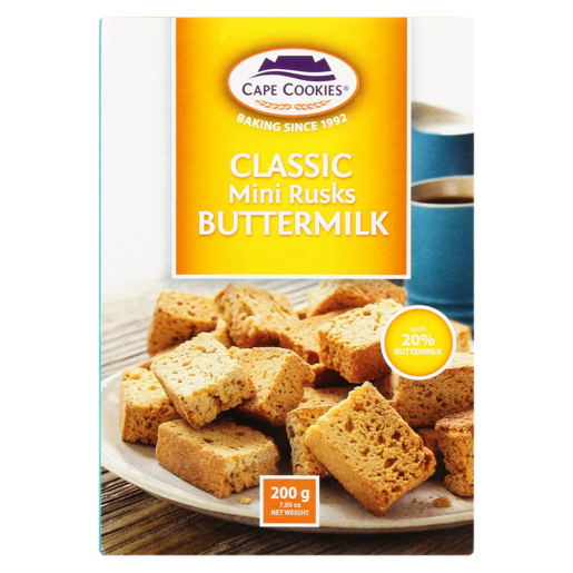 Cape Cookies Classic Mini Buttermilk Rusks 200g