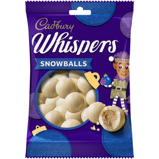 Cadbury Snowball Whispers Chocolate Pack 200g