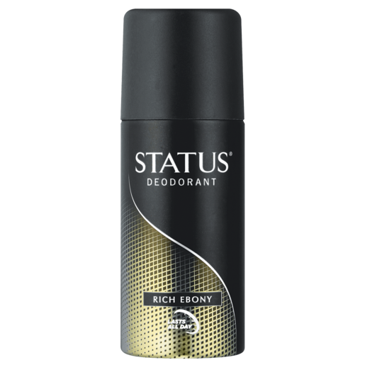 Status Rich Ebony Body Spray Deodorant 130ml