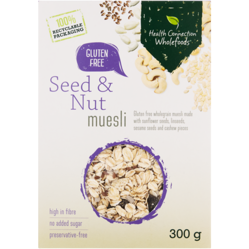 Health Connection Wholefoods Seed & Nut Muesli 300g