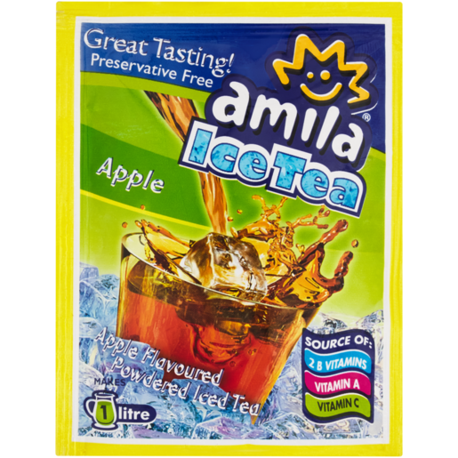 Amila Apple Flavoured Powdered Ice Tea 45g 