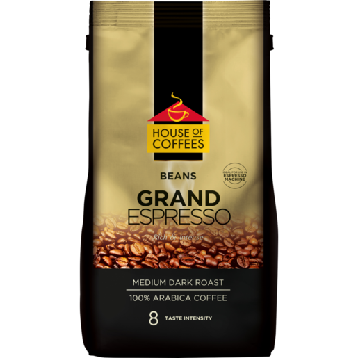 House of Coffees Grand Espresso Coffee Beans 1kg