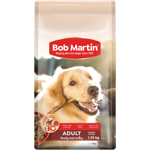 Bob Martin Hearty Meat Medley Flavoured Dog Food For Bigger Dogs 1.75kg