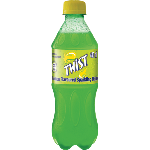 Twist Lemon Flavoured Soft Drink 440ml