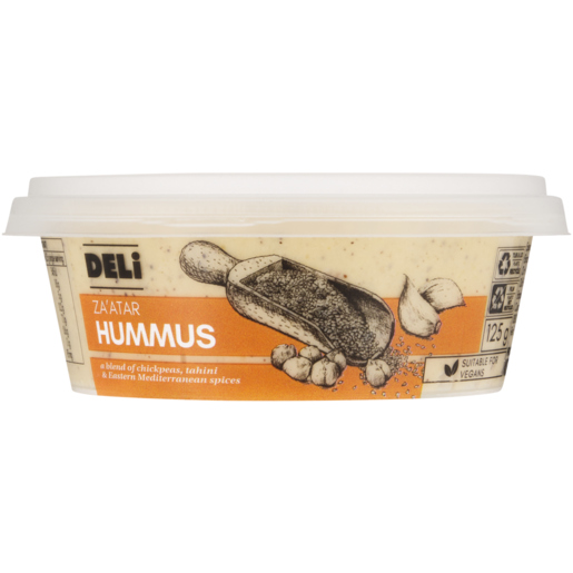 Deli Za'Atar Hummus 125g