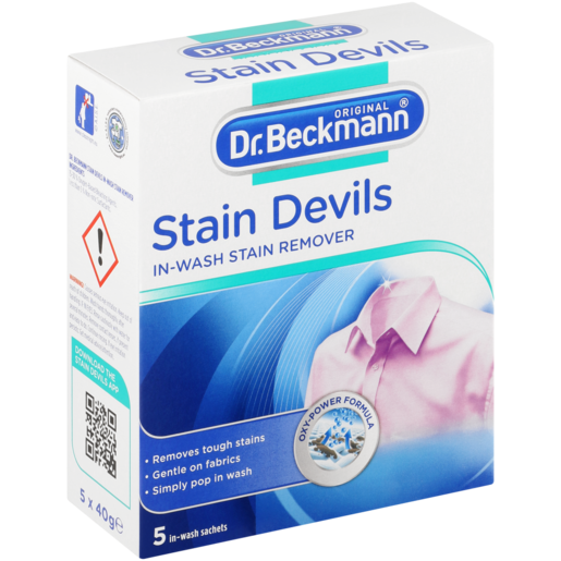 Dr. Beckmann In-Wash Stain Remover Sachets 5 x 40g