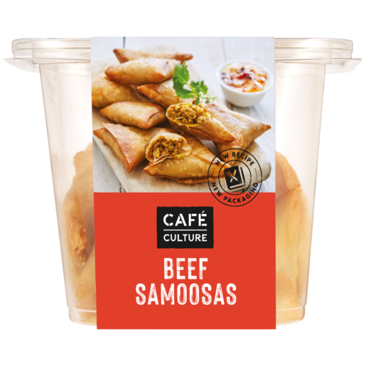 Café Culture Beef Samoosas 210g