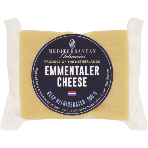Mediterranean Delicacies Emmentaler Cheese 200g