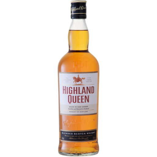 Highland Queen Blended Scotch Whisky Bottle 750ml
