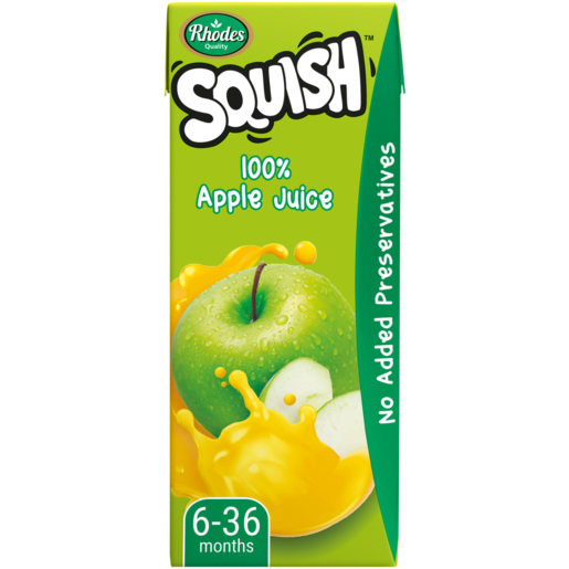 Rhodes Quality Squish 100% Apple Juice 200ml