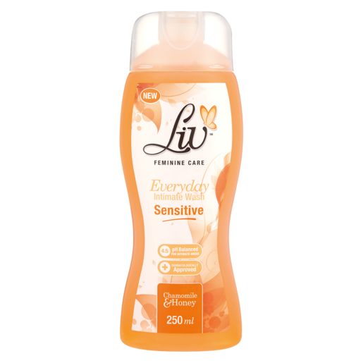 Liv Chamomile & Honey Sensitive Intimate Wash 250ml