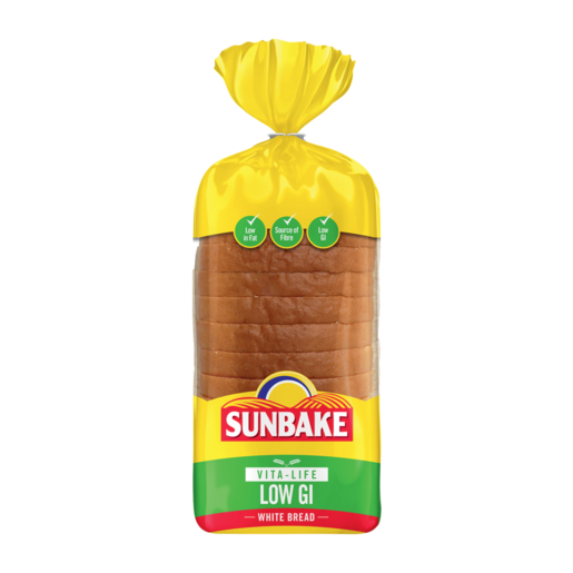 Sunbake Vita Life Low GI White Bread 700g